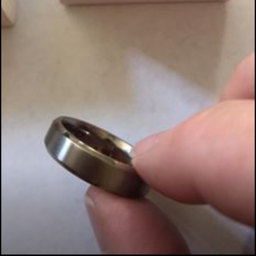 6mm Tigrade Titanium Ring Brushed Matte Size 12 - Picture 2 of 4